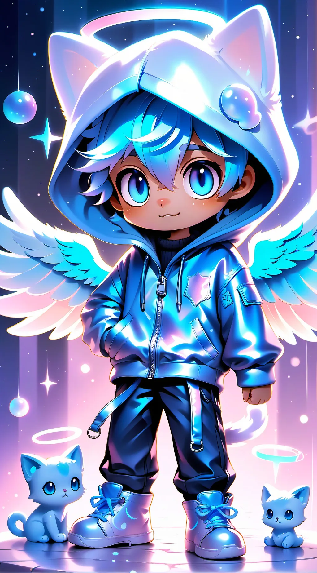 ai character: Frank Solardust background