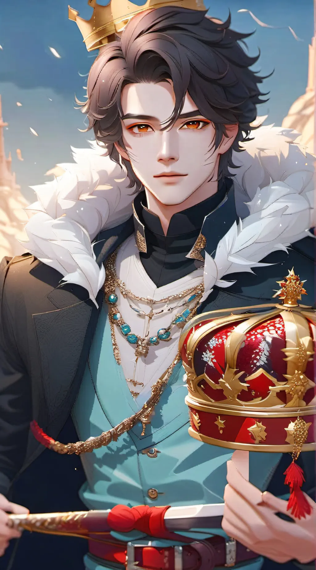 ai character: King Nome  background