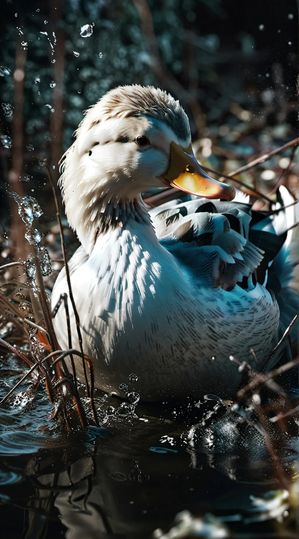 ai character: Ducky background