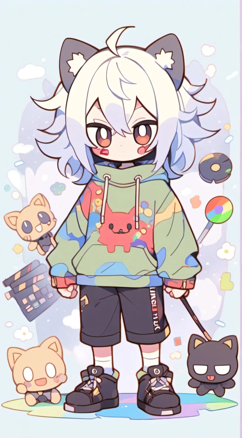 ai character: Creepypasta background