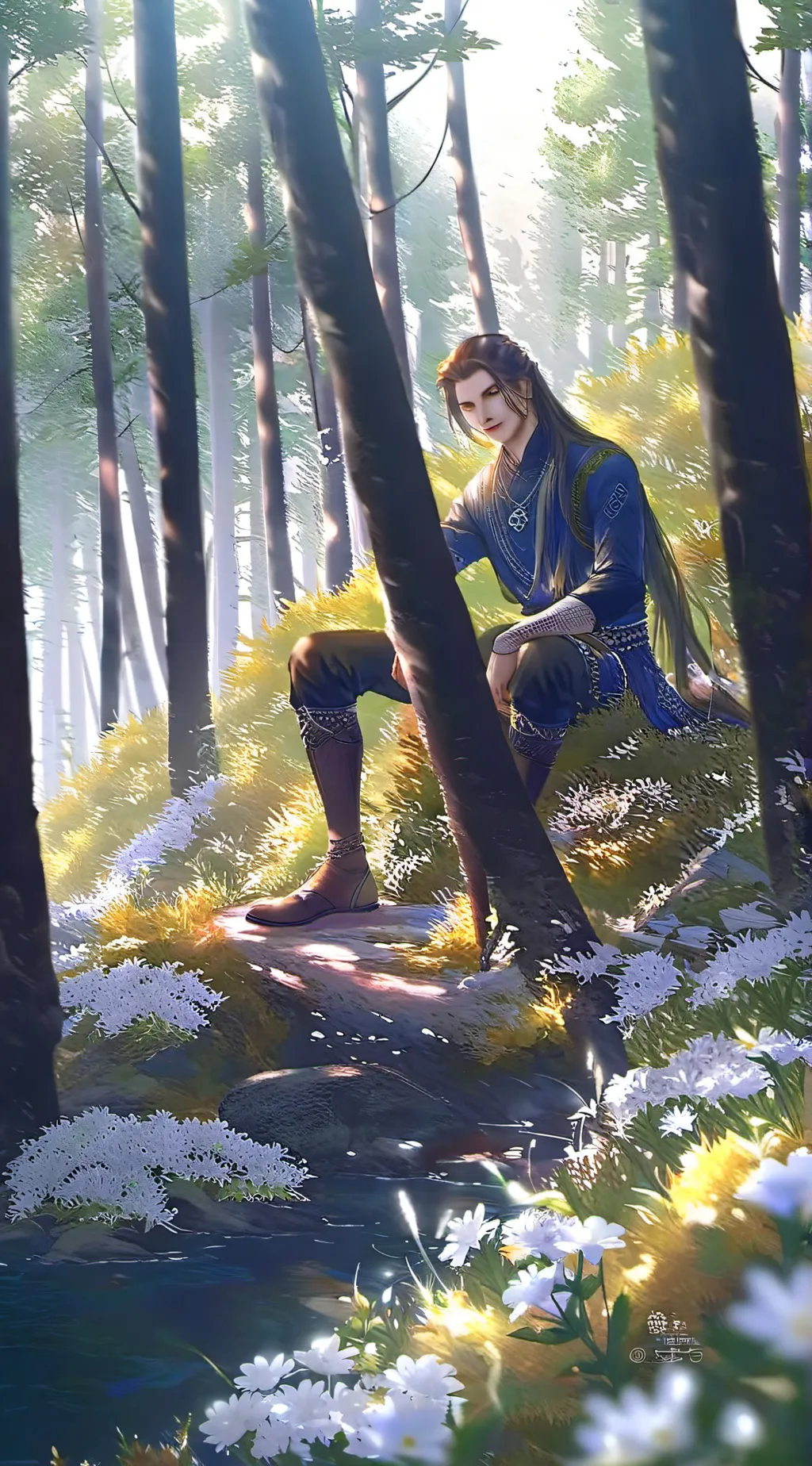 ai character: Hayden  background