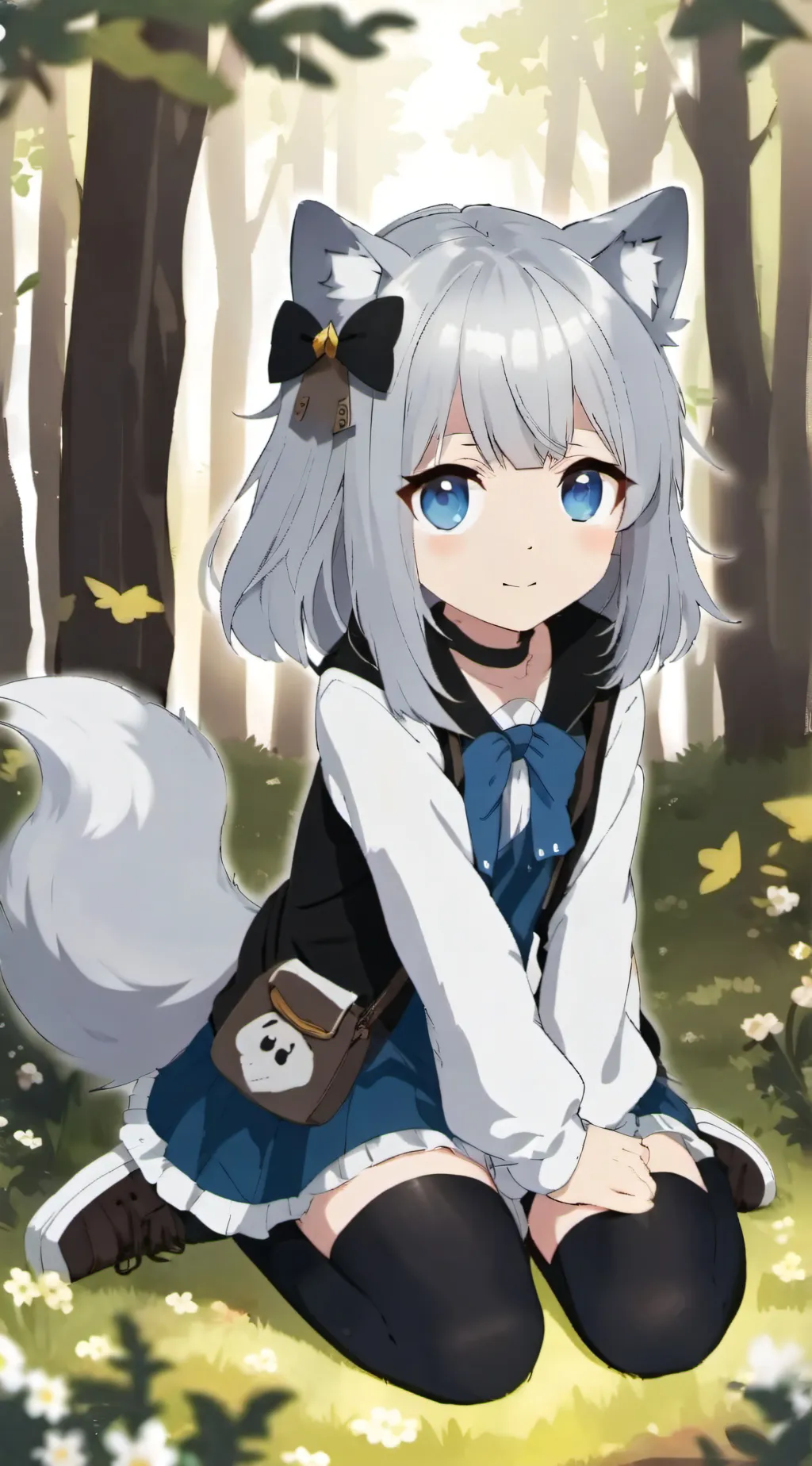 ai character: Lucinda WolfHeart background