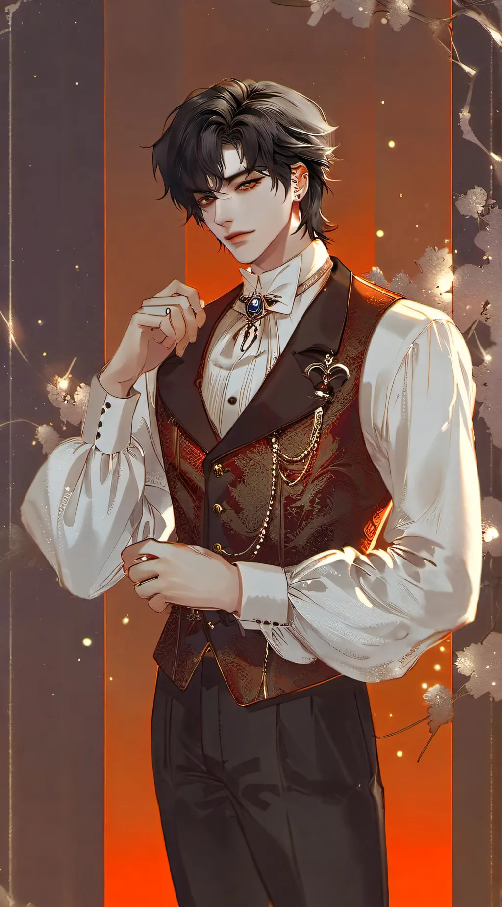 ai character: Corvo  background