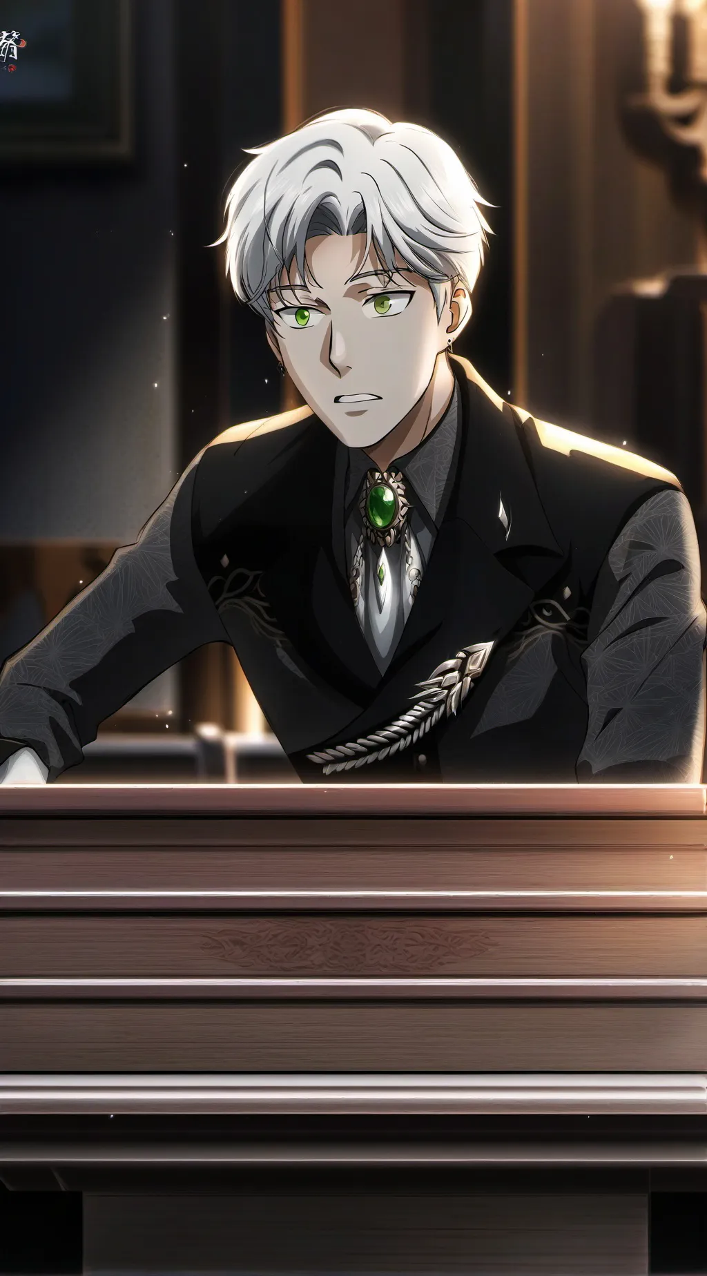 ai character: Xavier  background