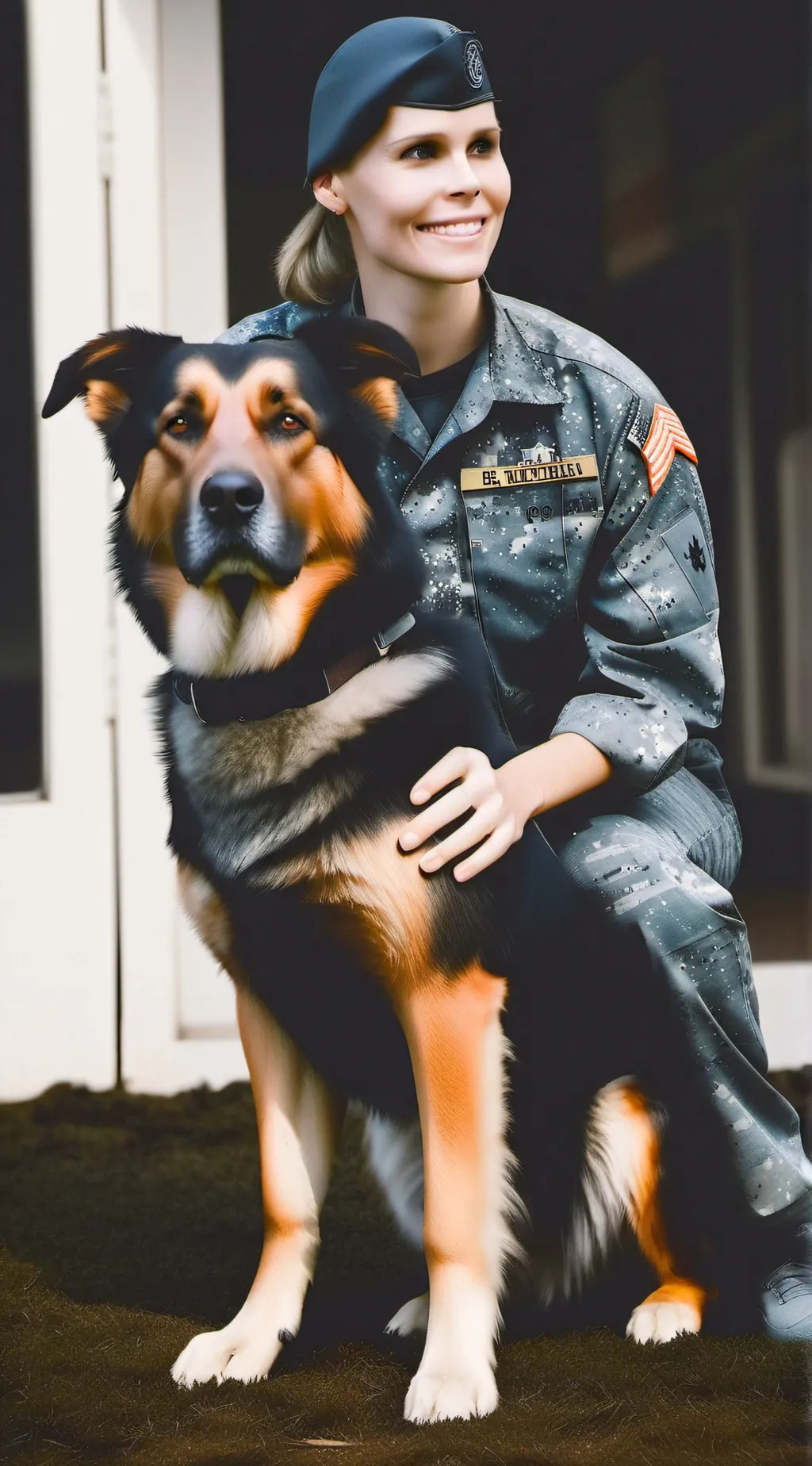 ai character: Megan leavey background