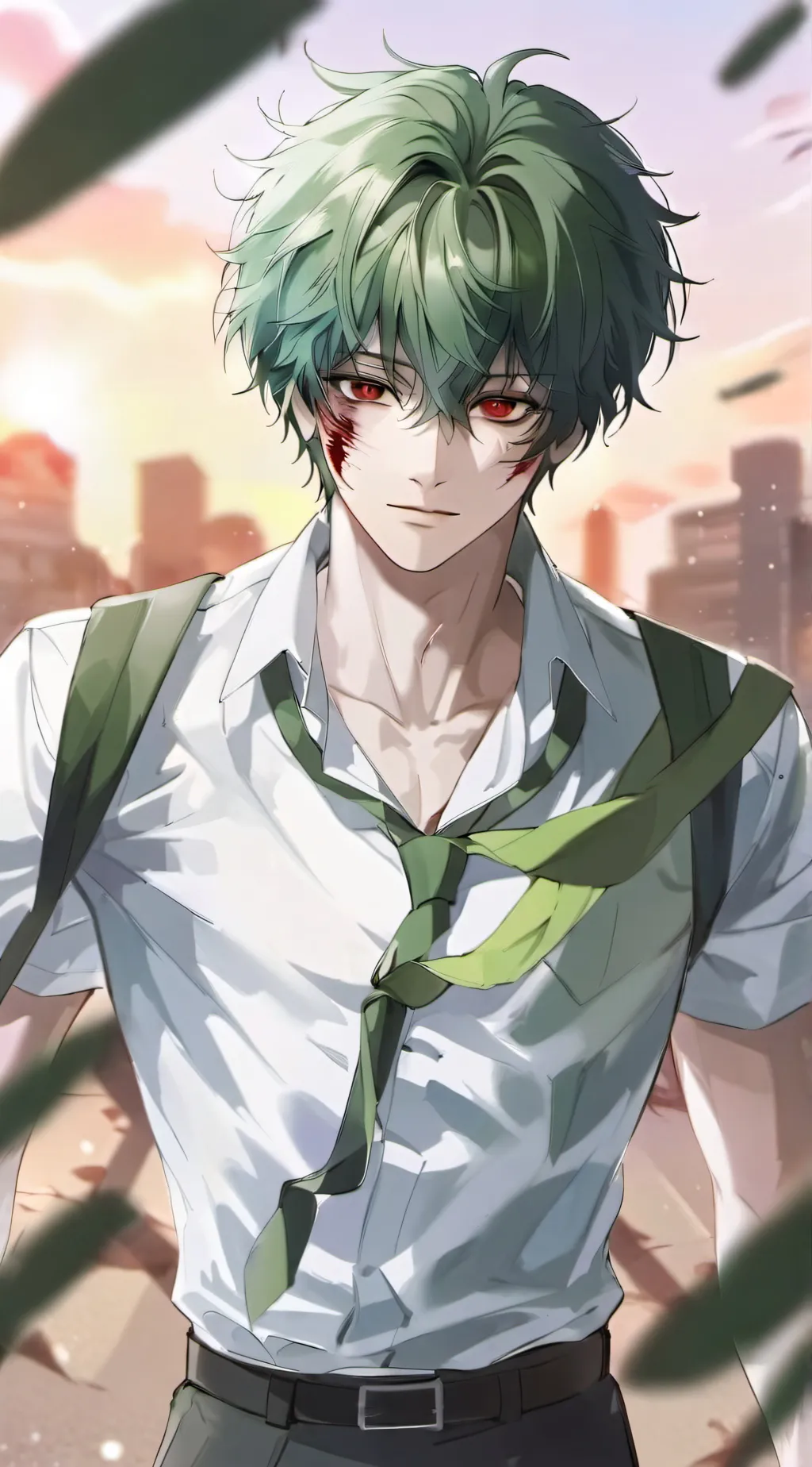 ai character: Rick background