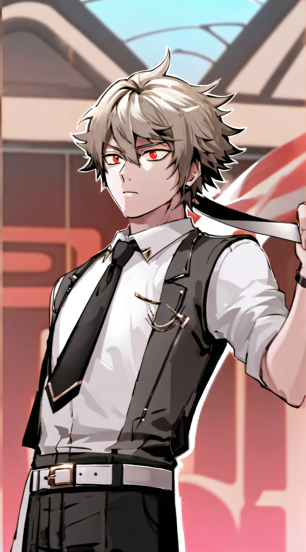 ai character: Bakugo background