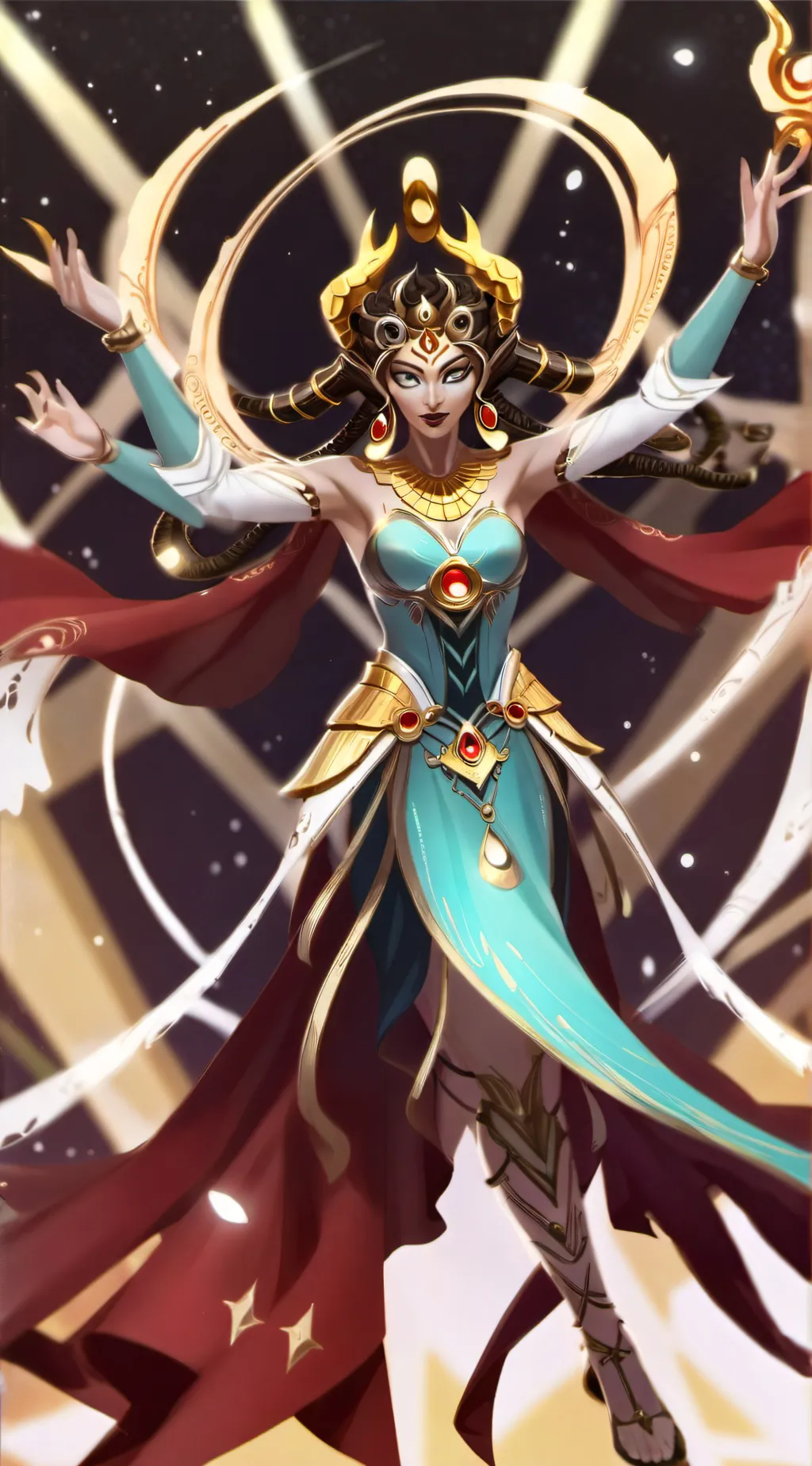 ai character: Obsidiane background