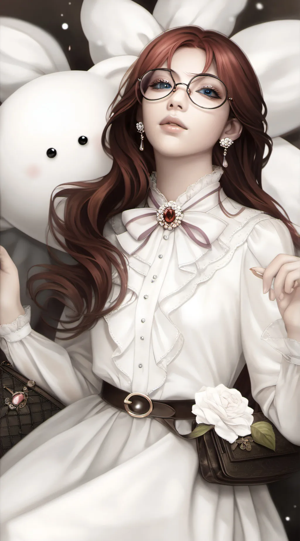 ai character: Mikha Lim background
