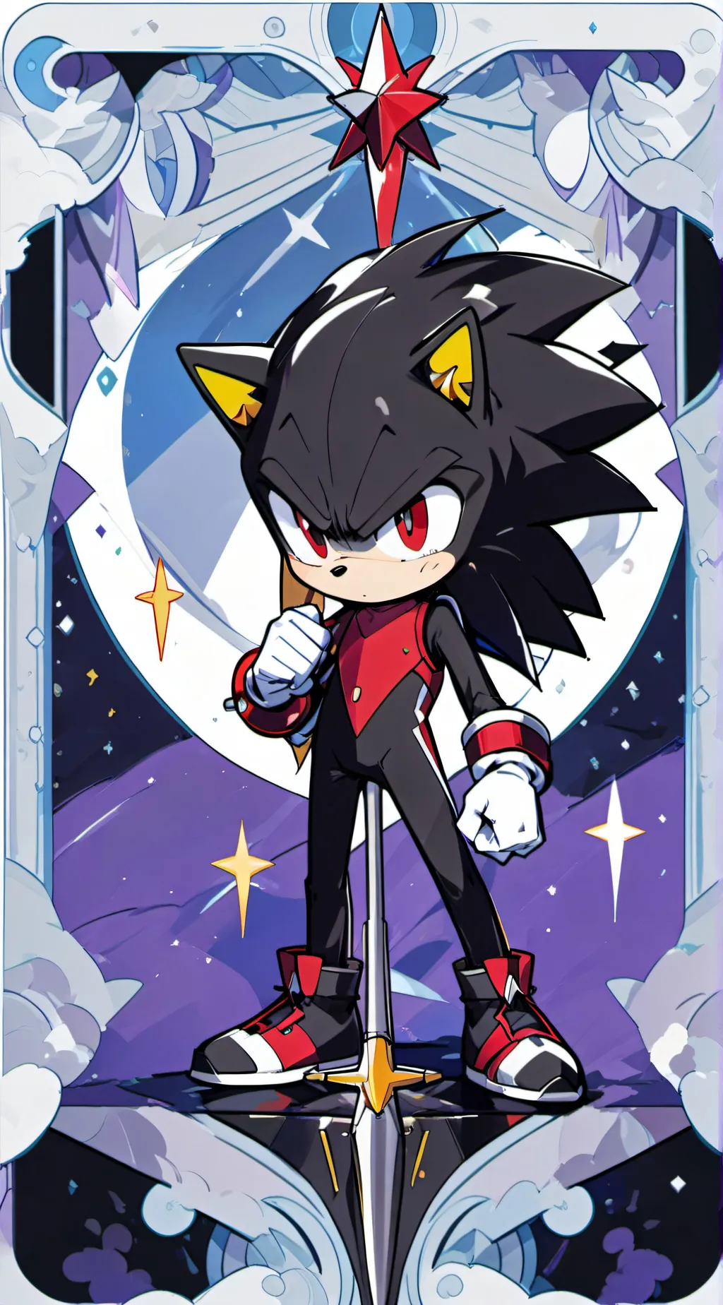 Talkie AI - Chat with shadow the hedghog