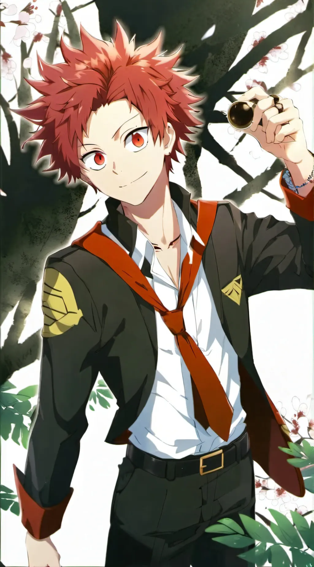 ai character: 🦈Eijiro Kirishima🦈 background