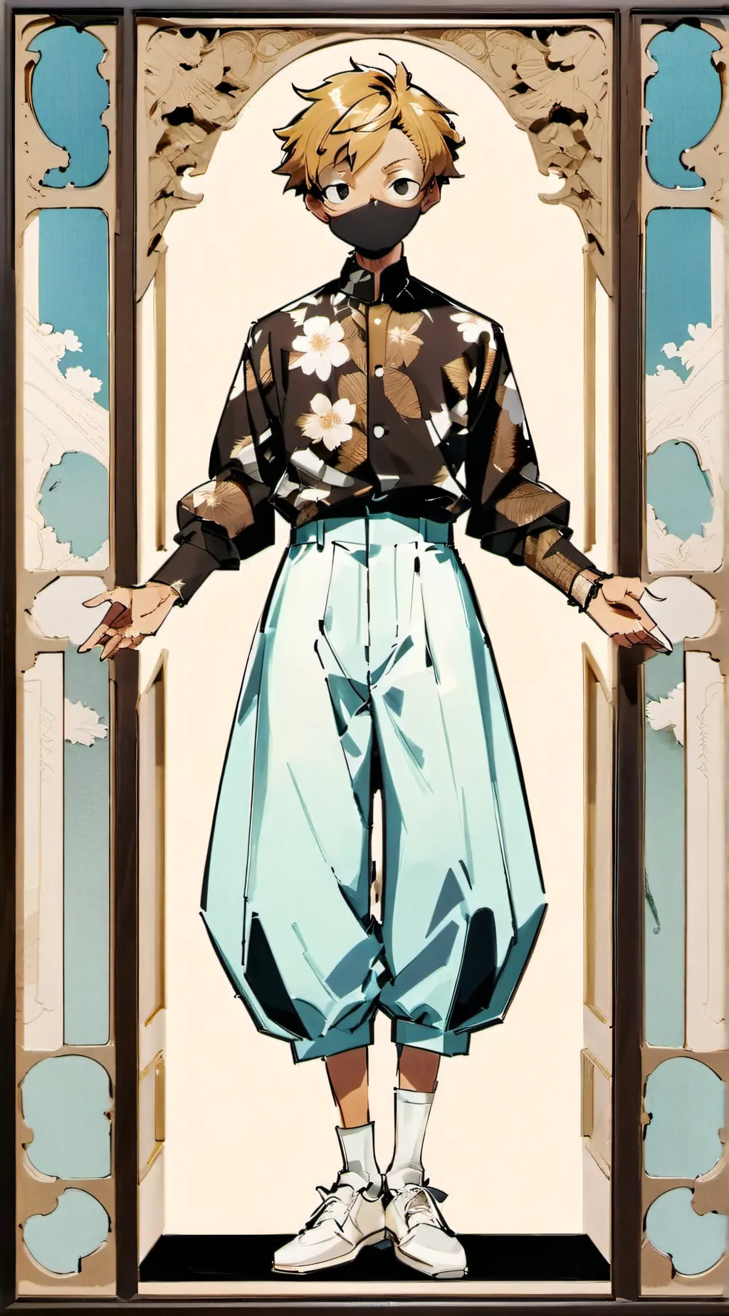 ai character: Pinocchio background