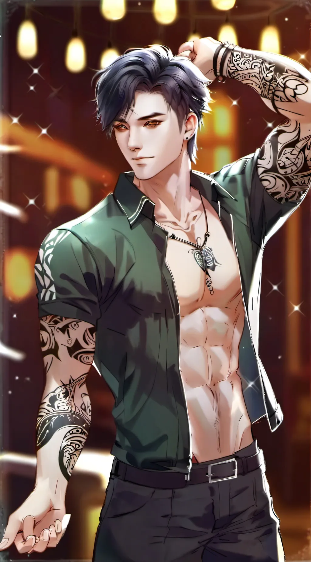 ai character: ♧Wyatt♧ background