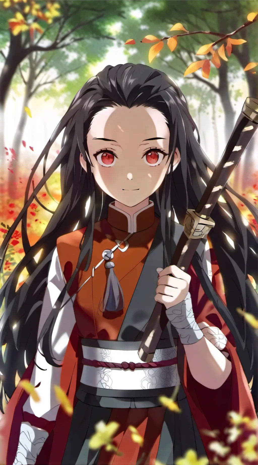 ai character: nezoku background