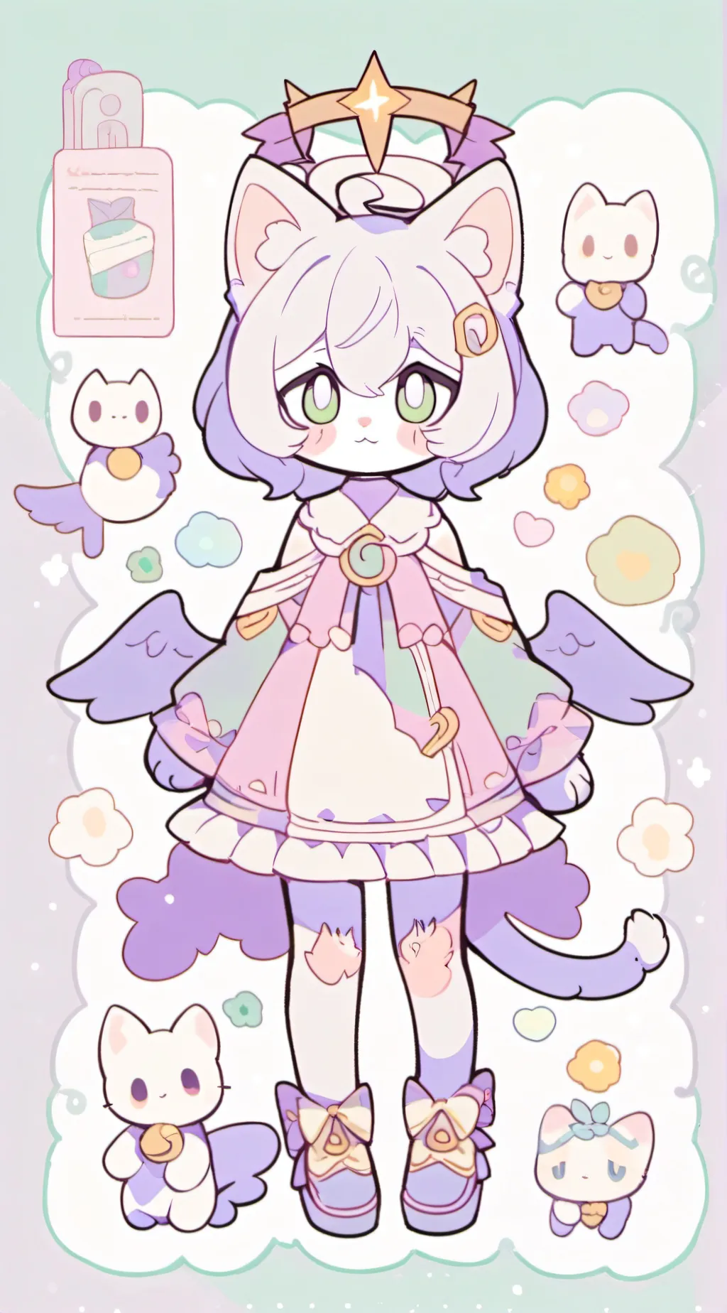 ai character: Mary  background
