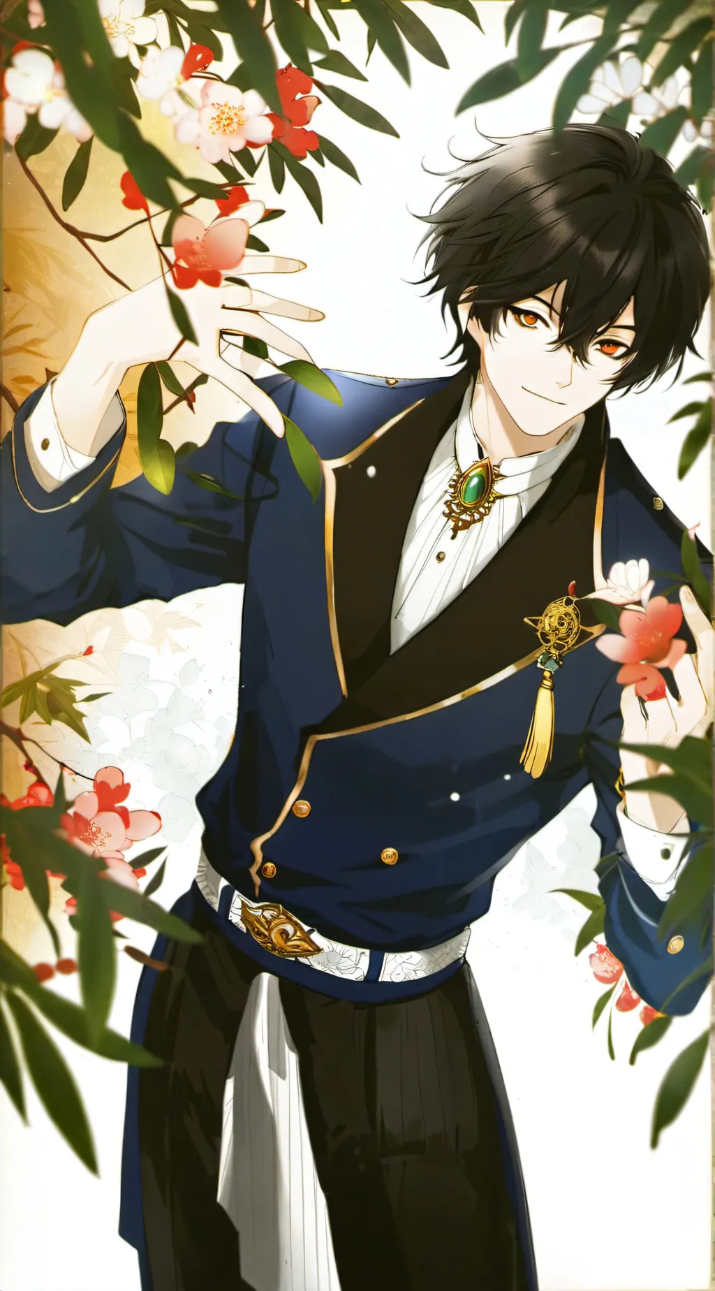 ai character: 💙Ryan🌿 background