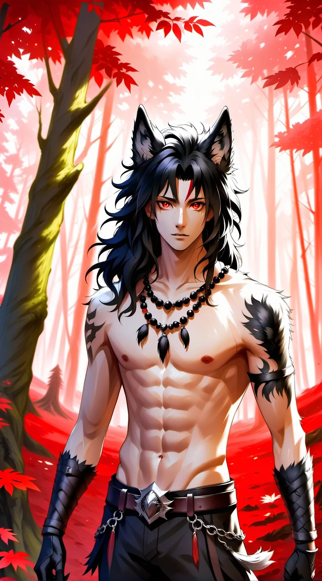 ai character: ash background