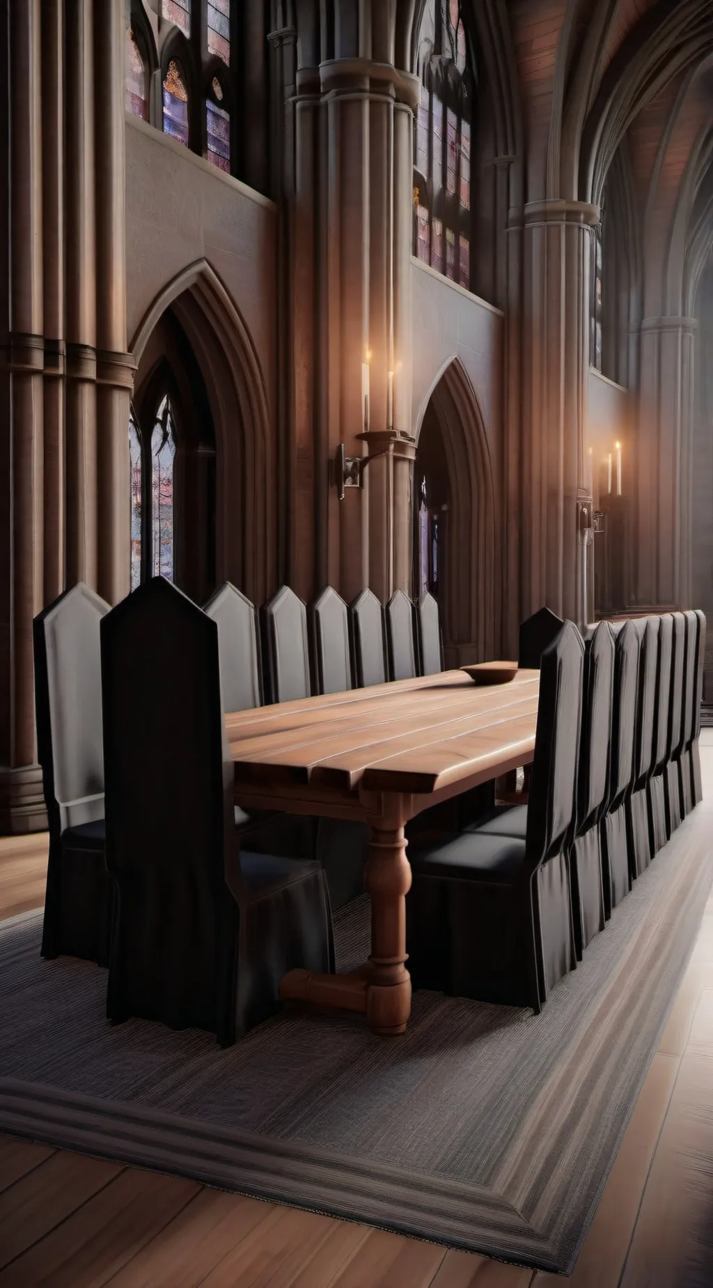 ai character: Hogwarts  background