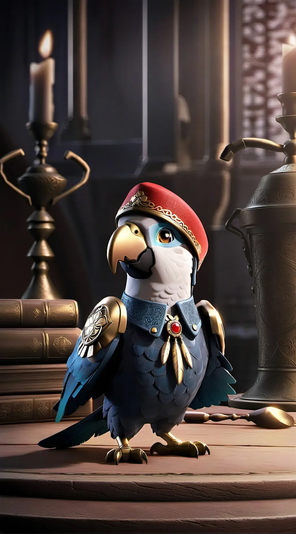 ai character: Mr. Seraskier background