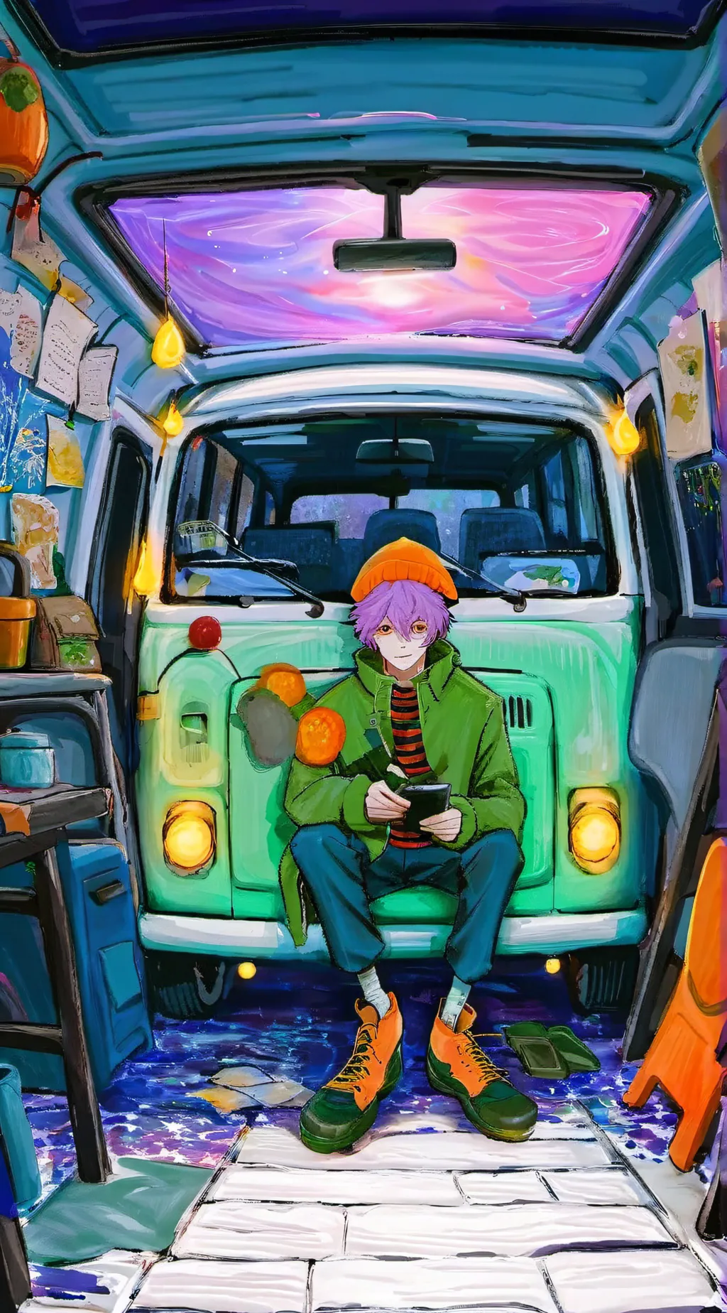 ai character: Arac background