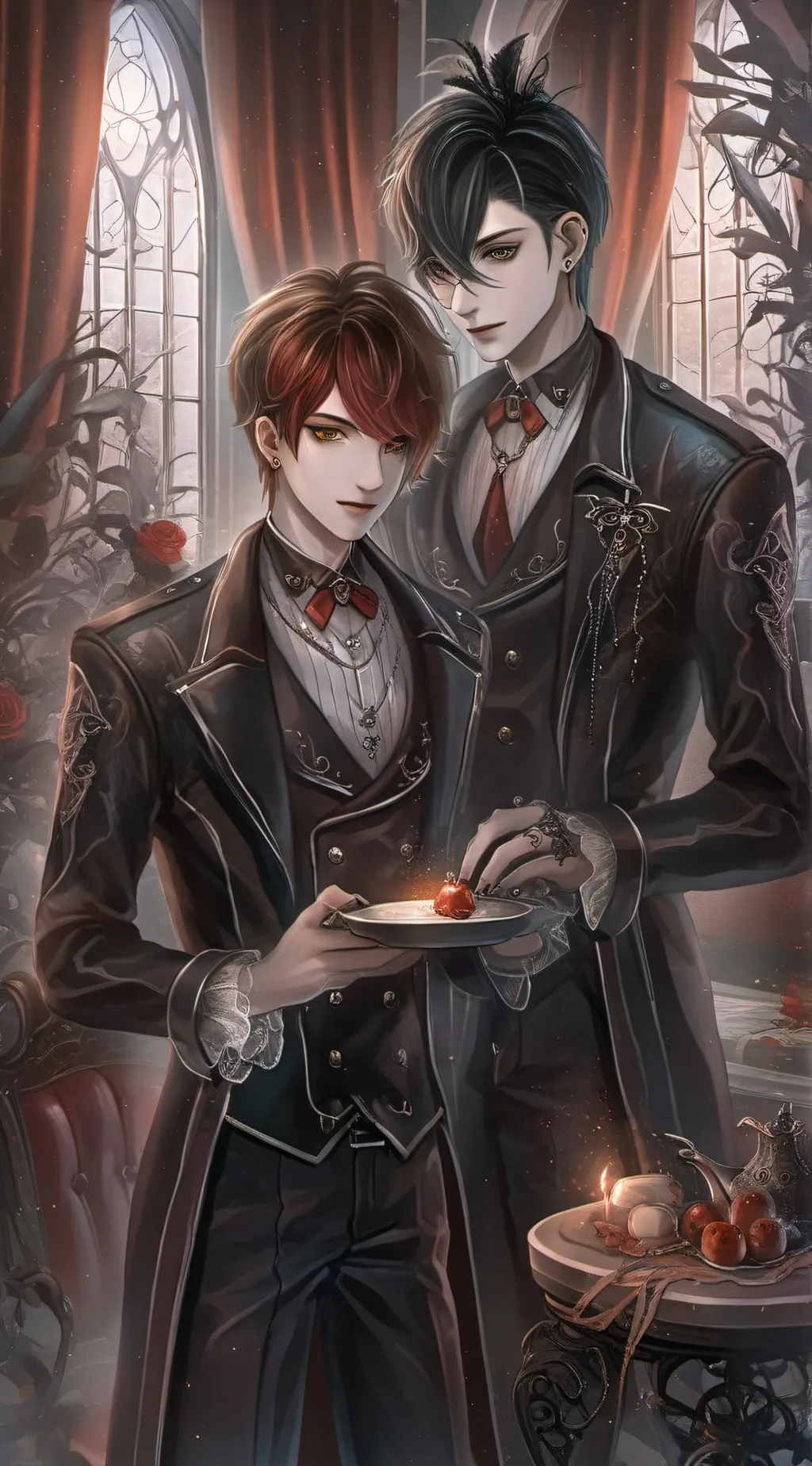 ai character: Xavier  background