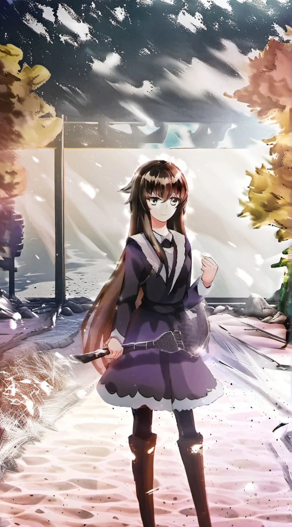 ai character: yuichiro  background
