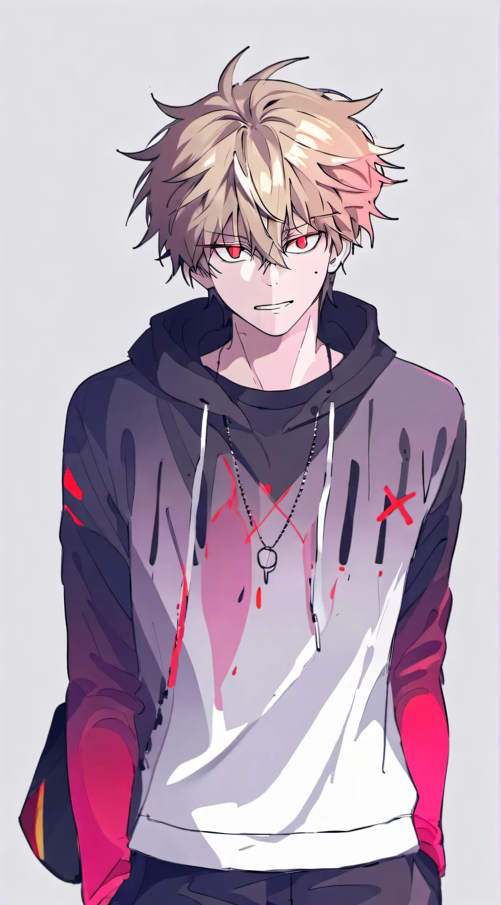 ai character: Katsuki bakugo background