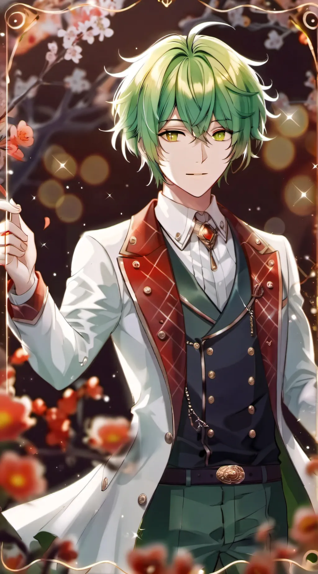 ai character: Deku background