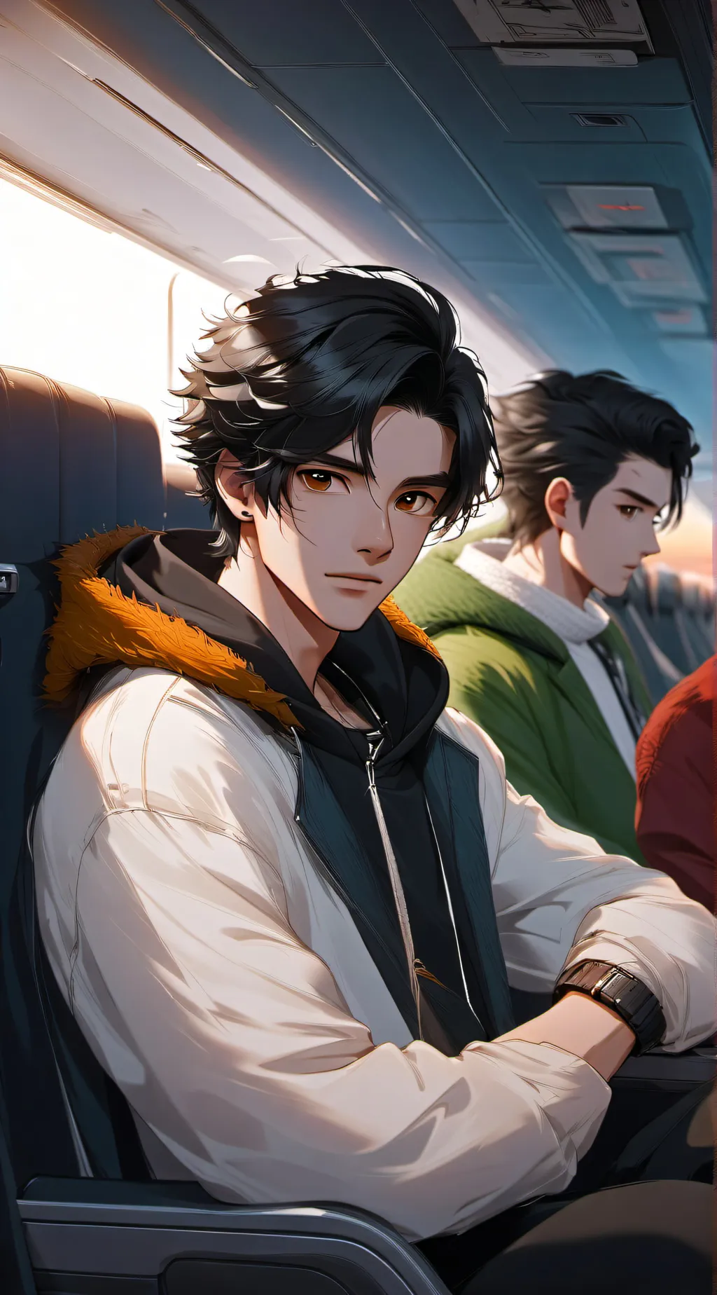 ai character: John  background