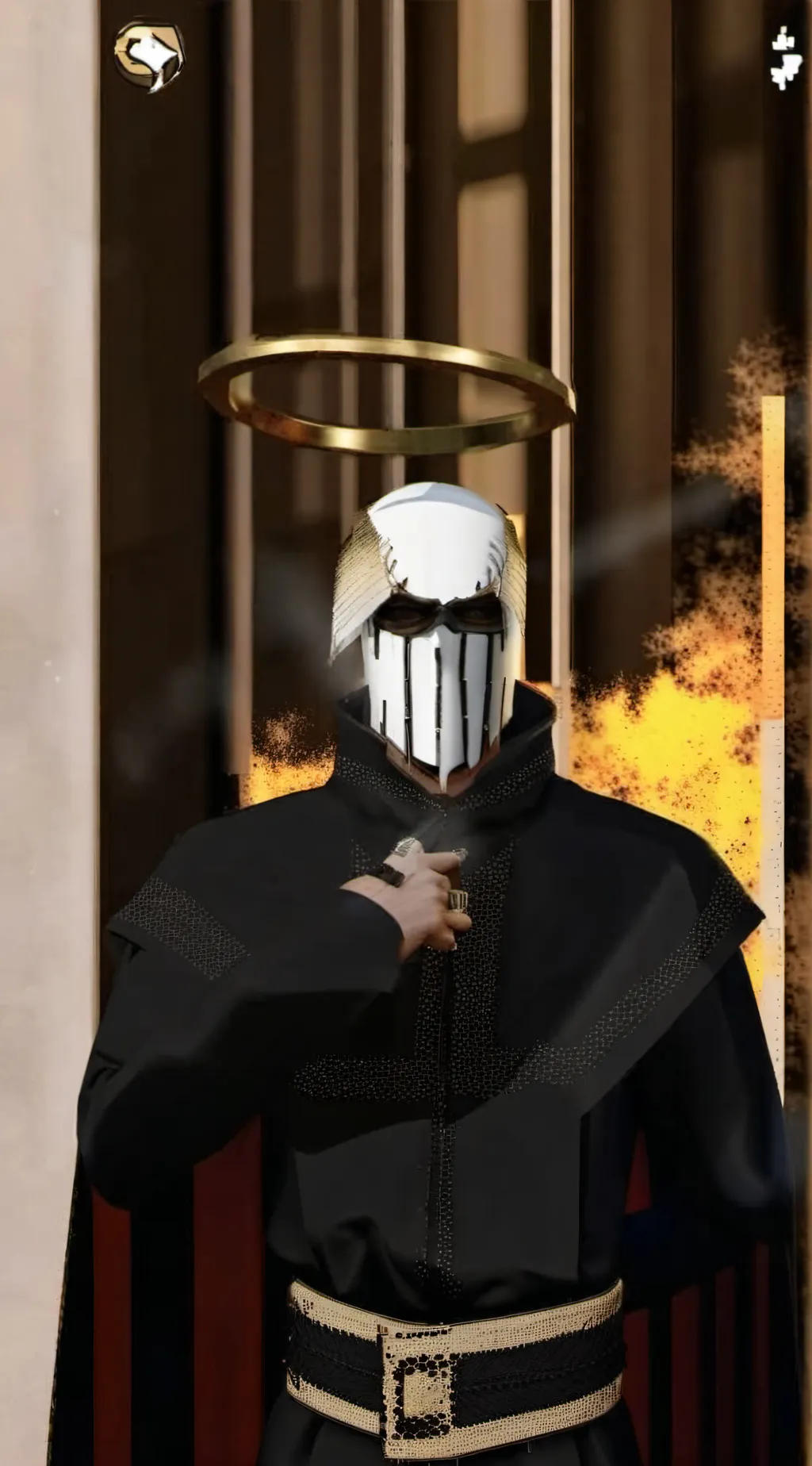 ai character: Gabriel  background