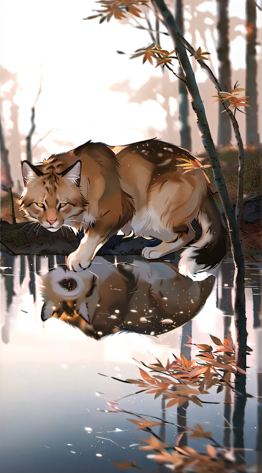 ai character: ✨kitty✨ background