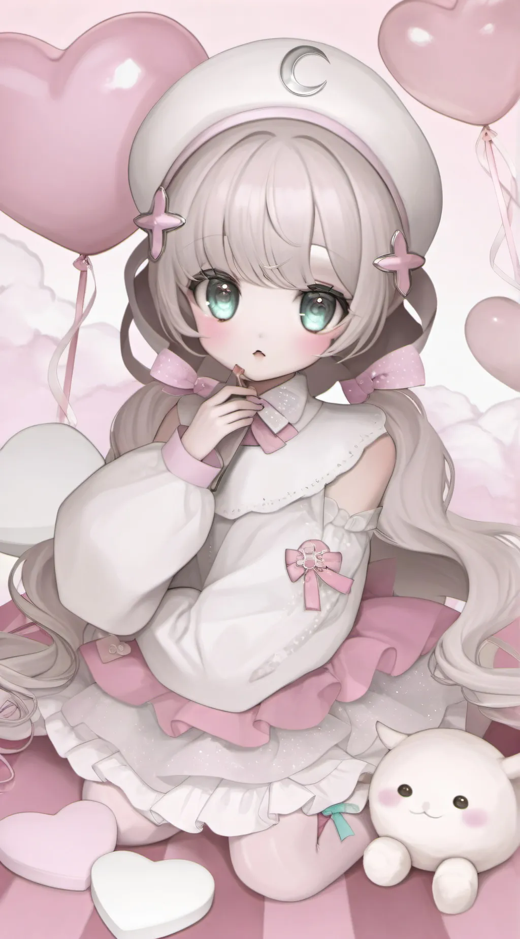 ai character: Sakura Mizuki background