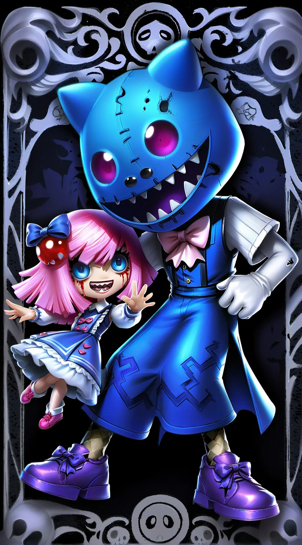 ai character: Curse Dot background
