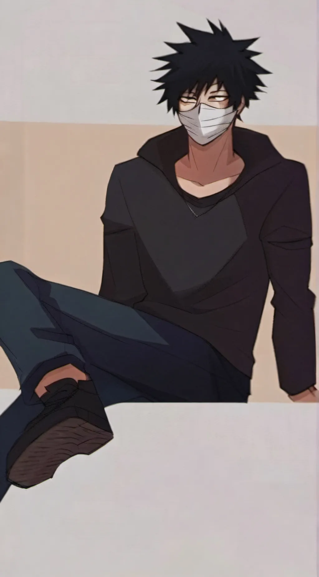 ai character: 《•-dabi-•》 background