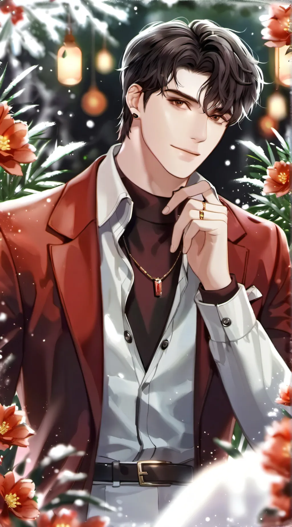 ai character: Theo background
