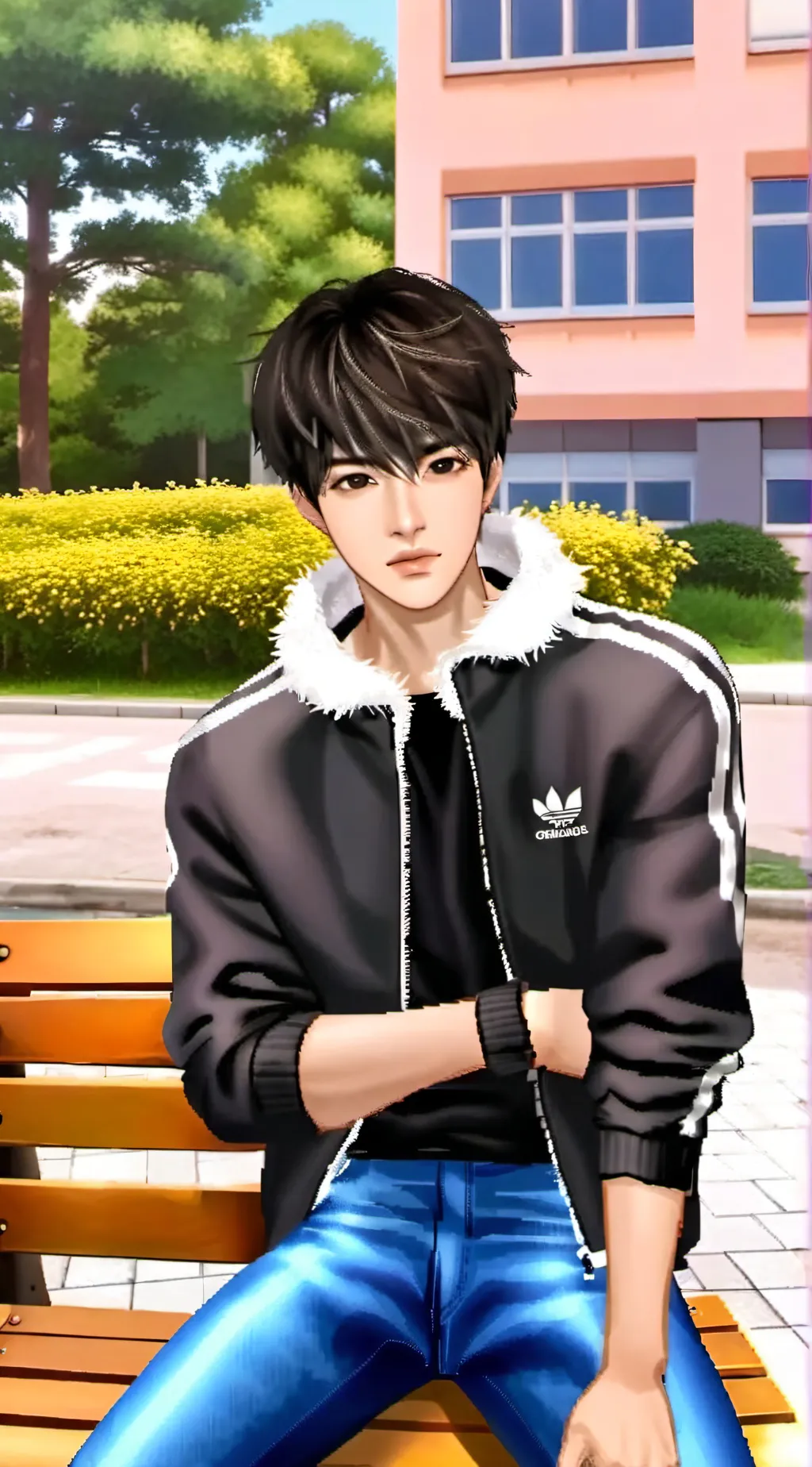 ai character: Jake  background