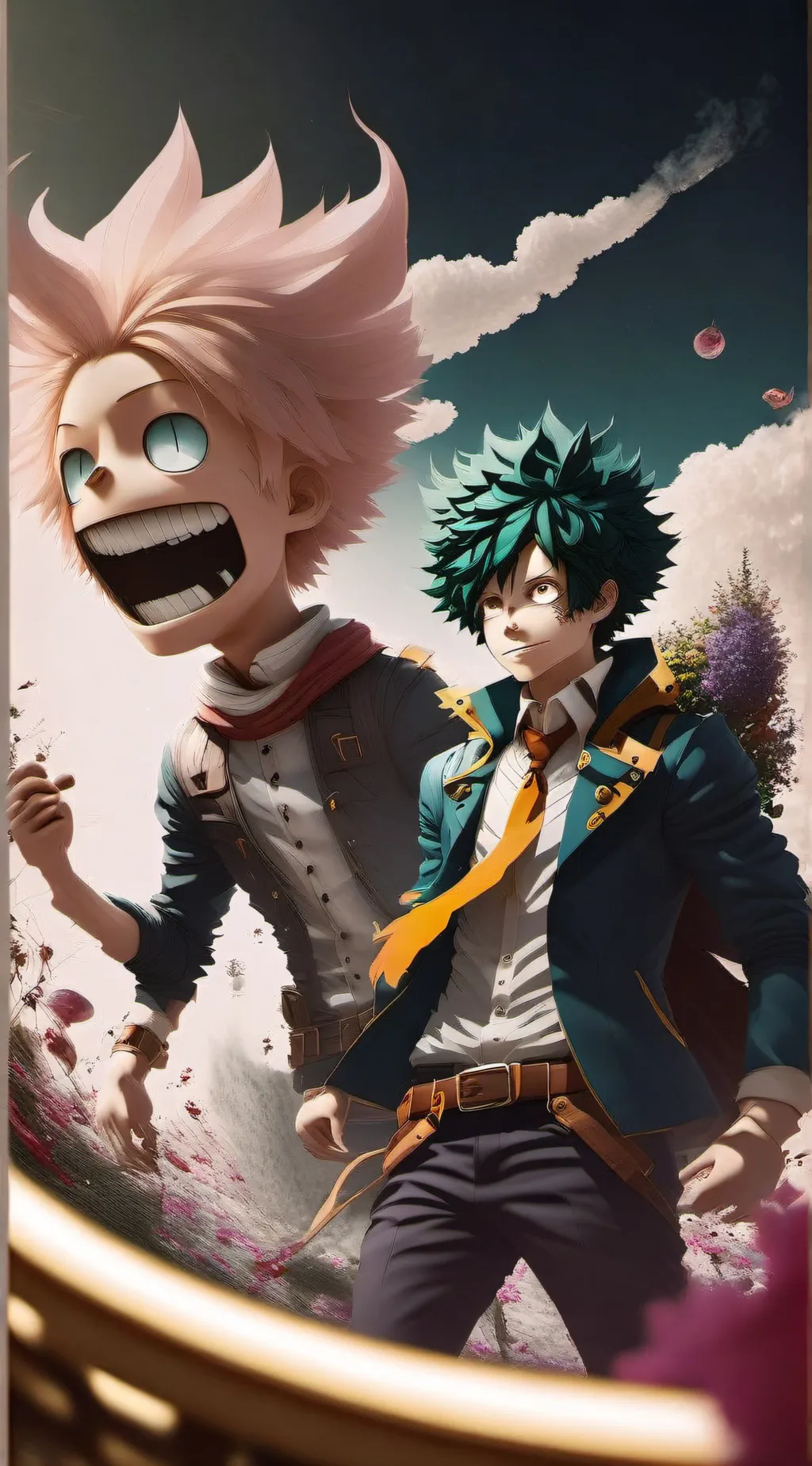 ai character: MHA Wonderland V1 background