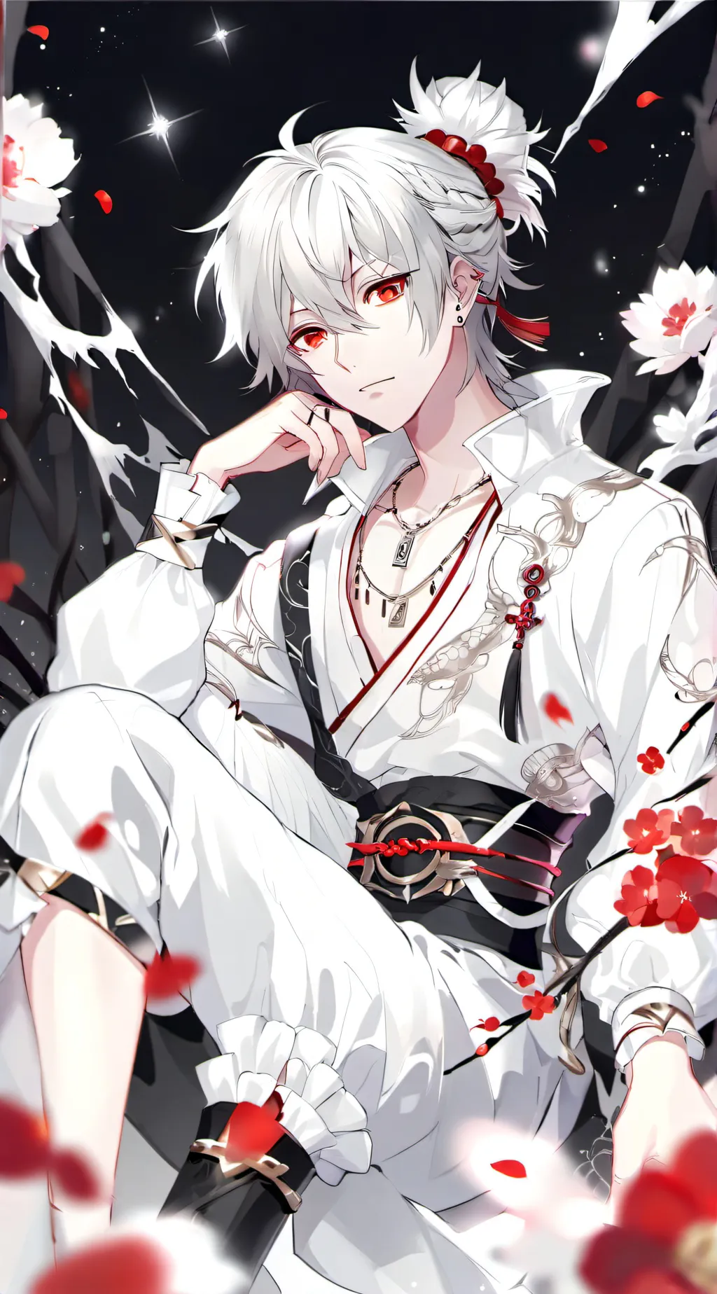 ai character: luck background