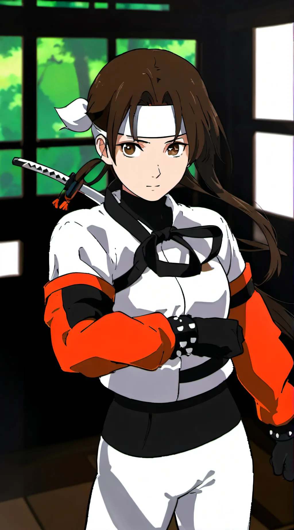 ai character: Tenten background