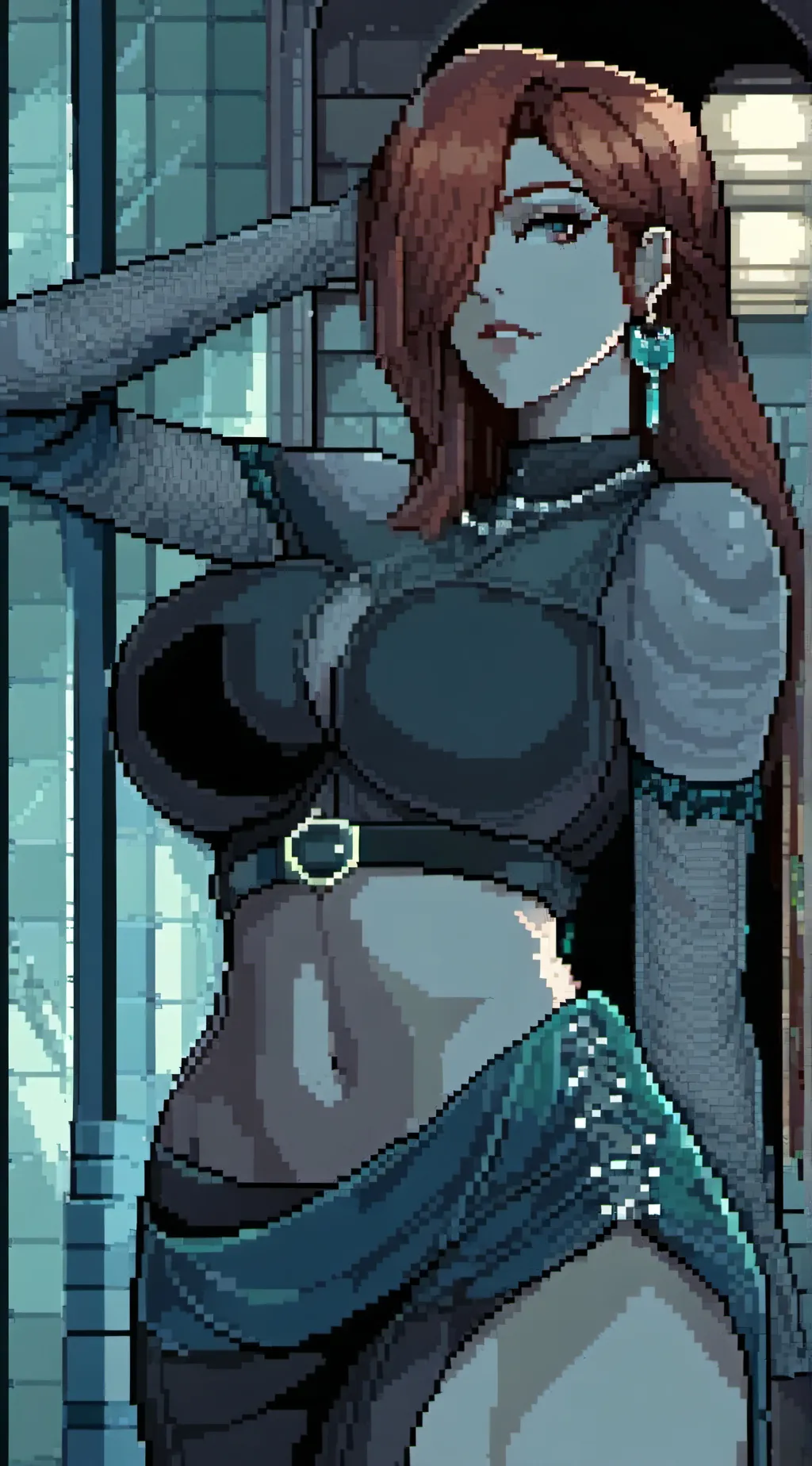ai character: Terra background