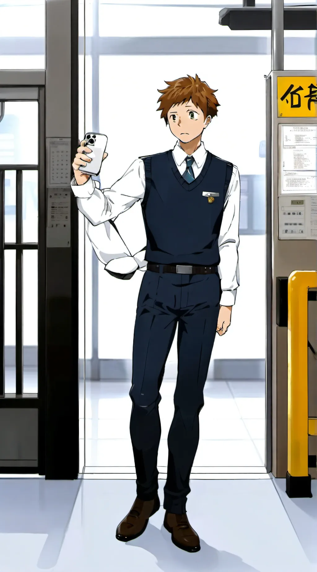 ai character: Kosei Tsuburaba background