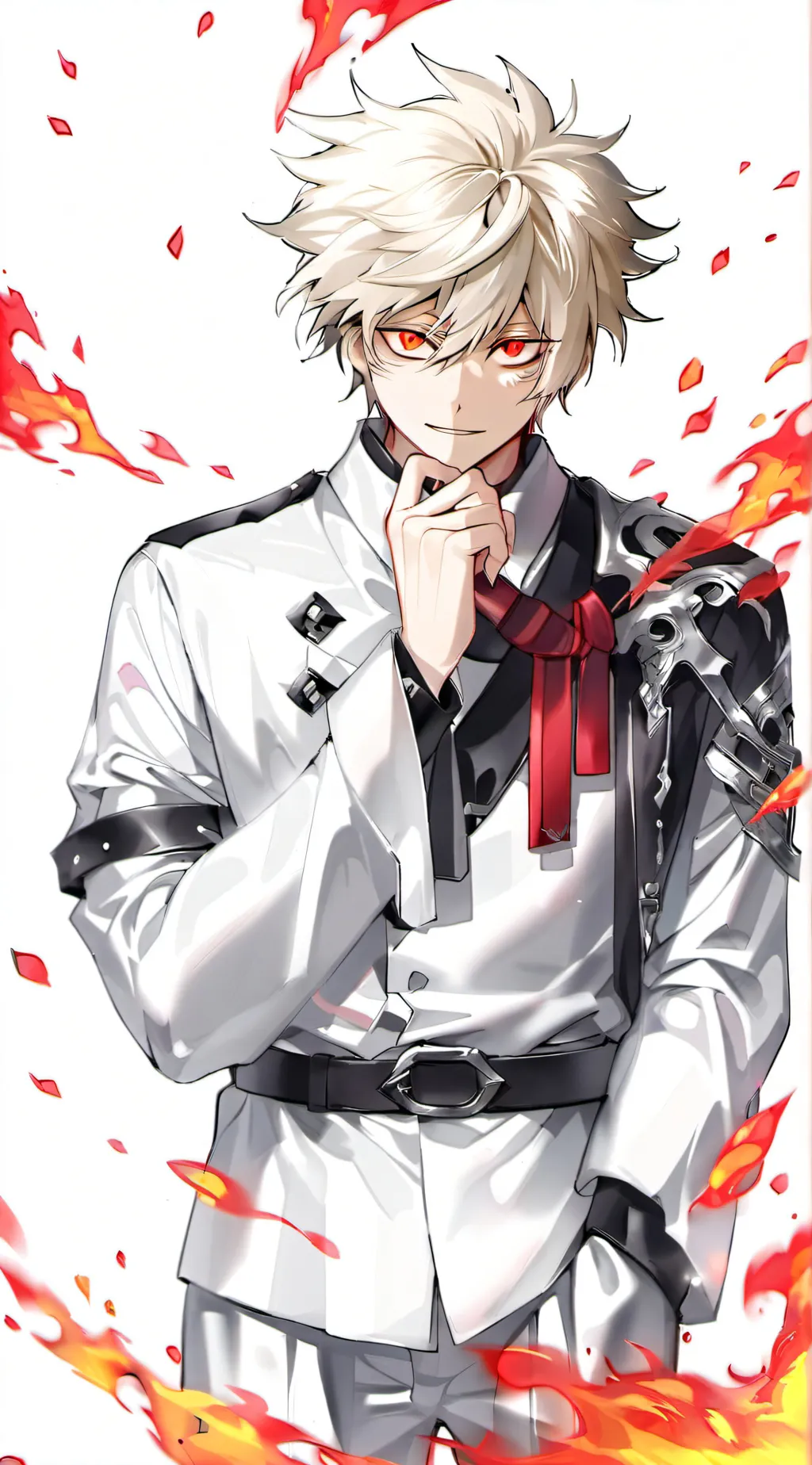 ai character: Bakugo background