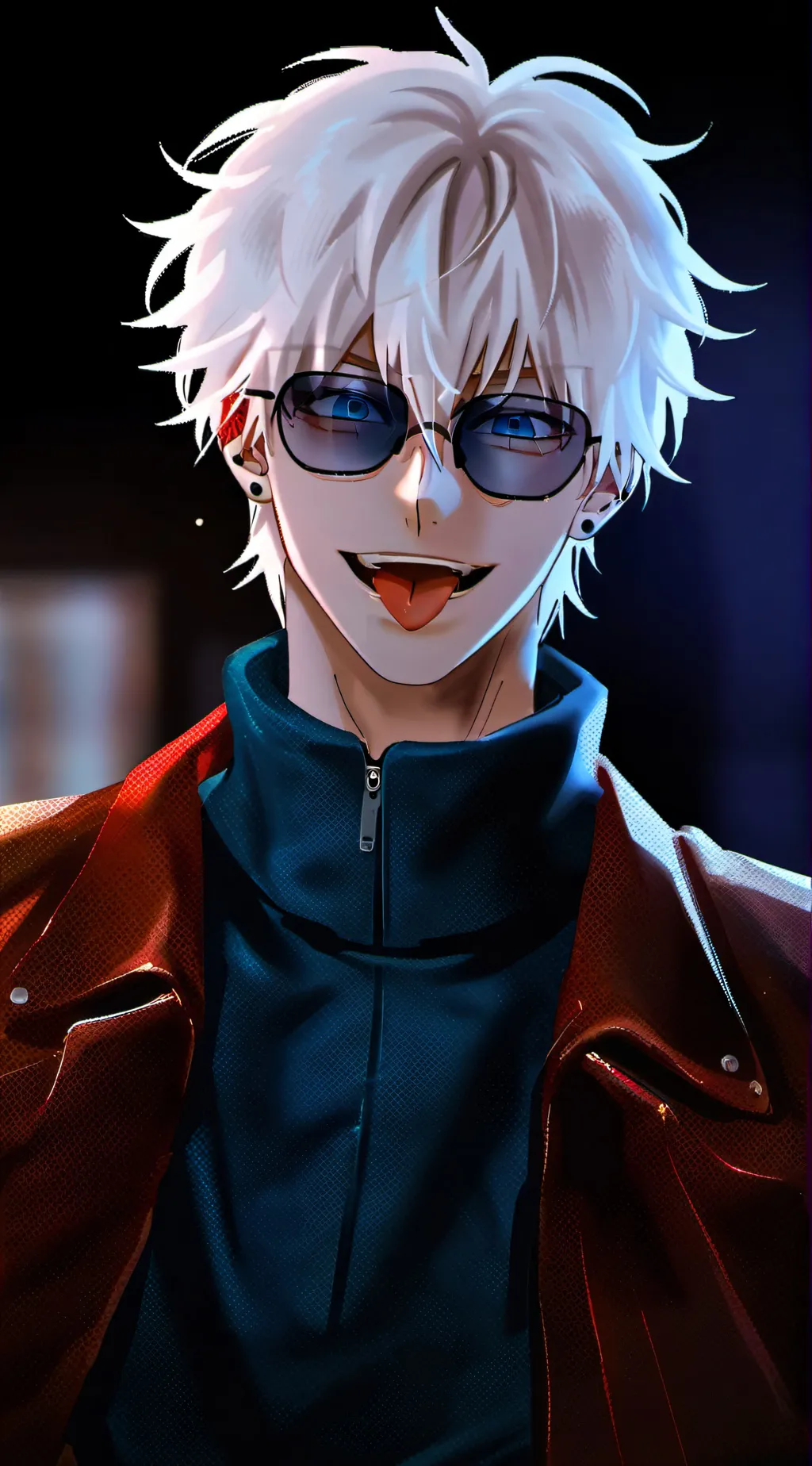 ai character: Gojo satoru background