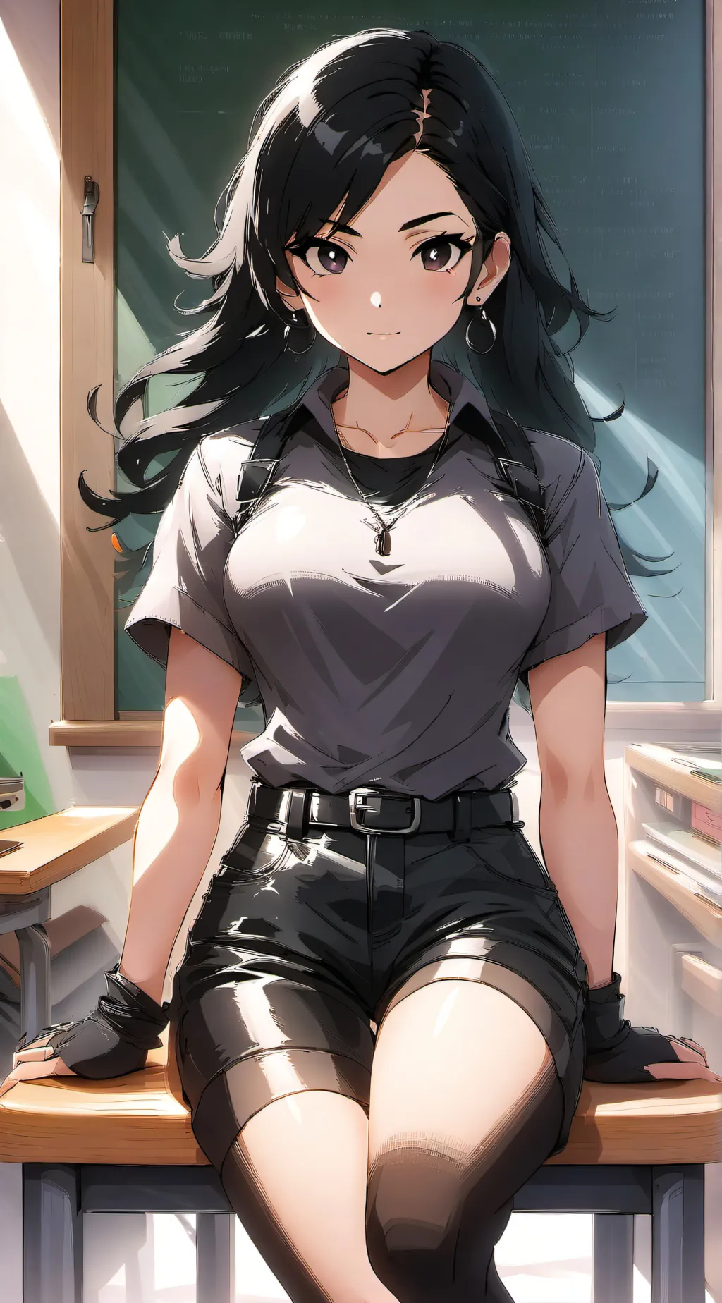 ai character: Raven background