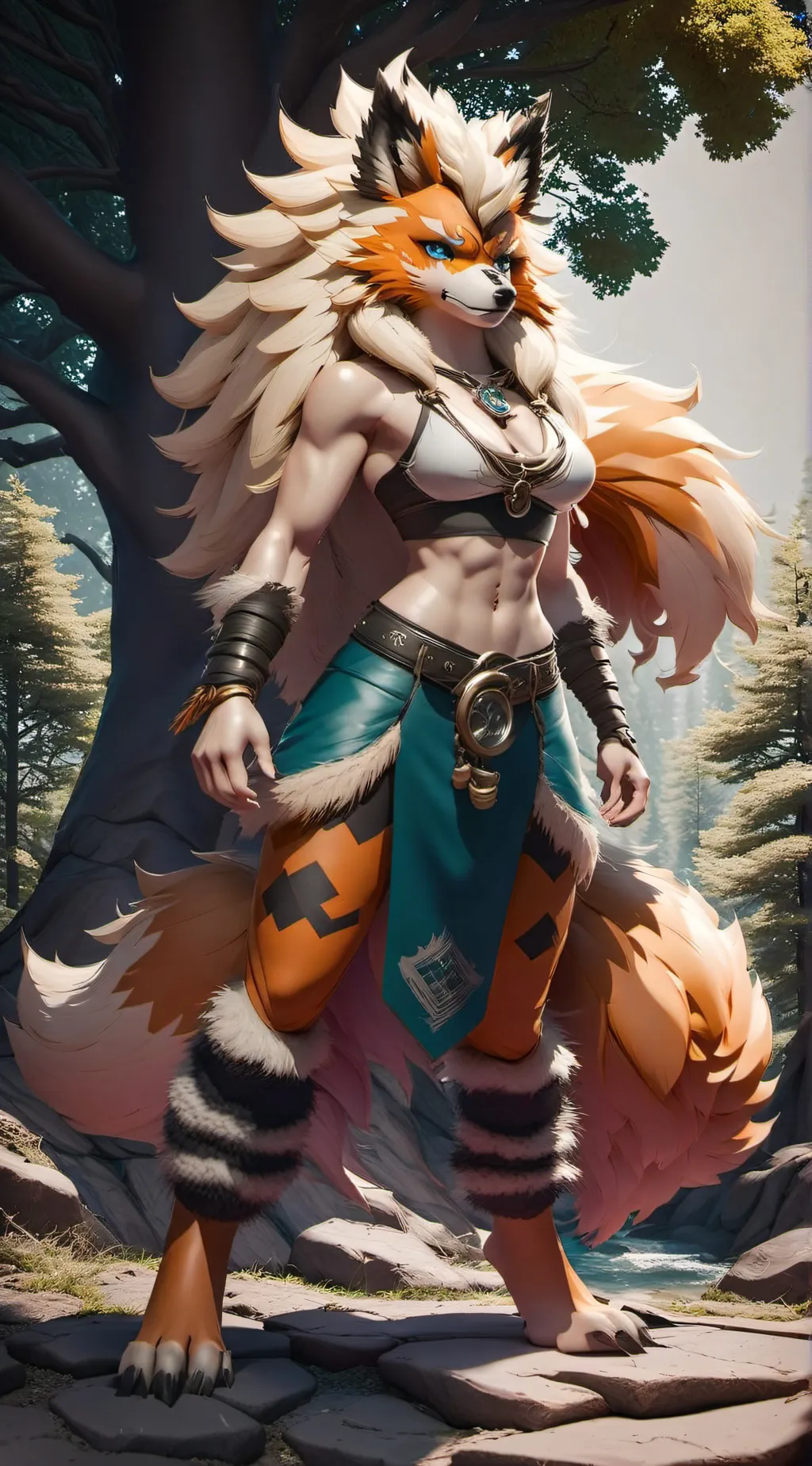 ai character: Nixie background