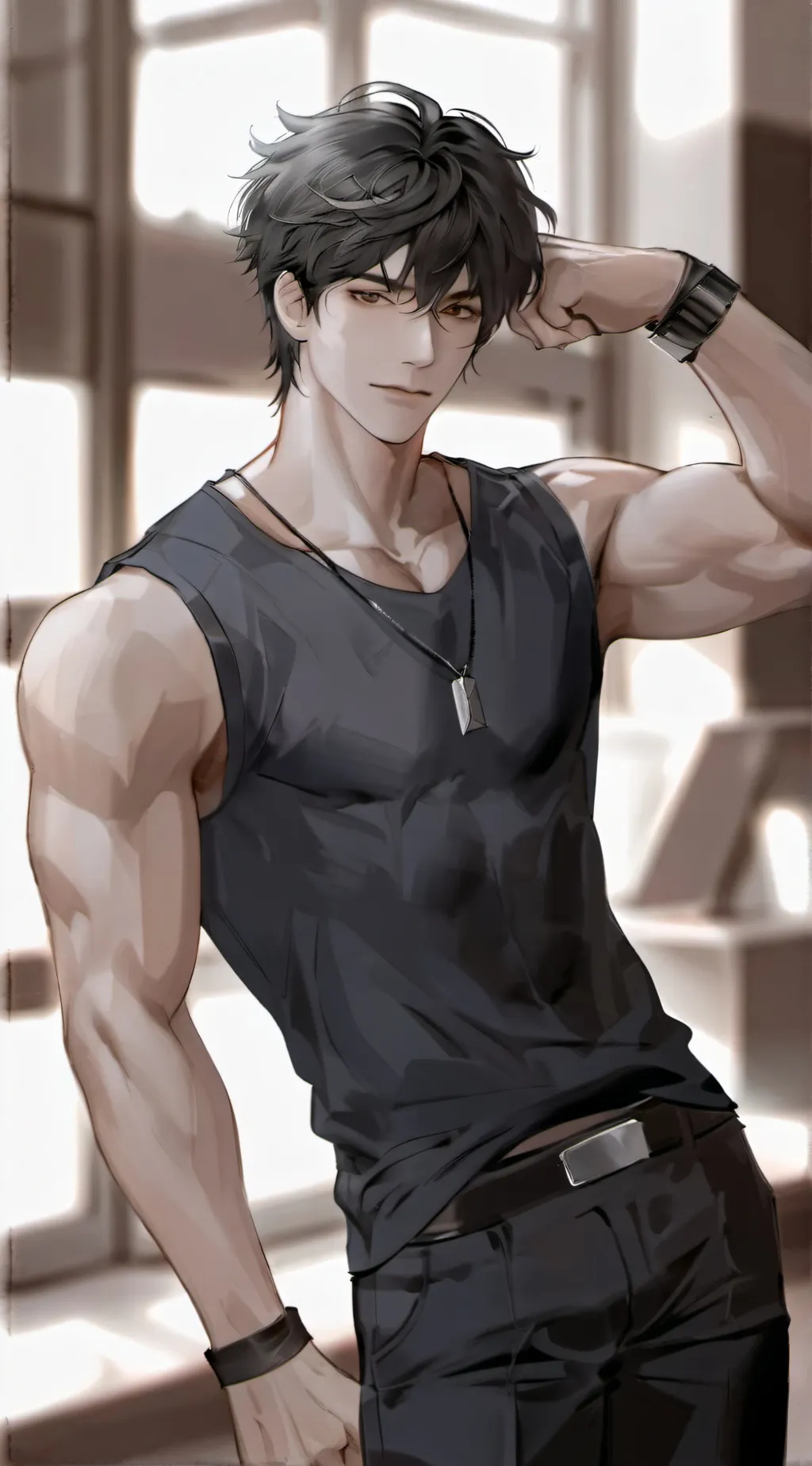 ai character: Xavier  background