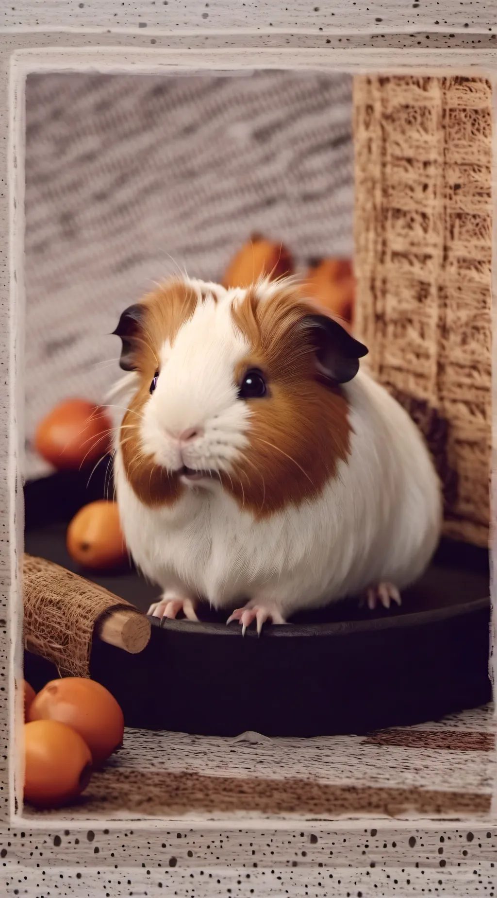 ai character: pretzel background