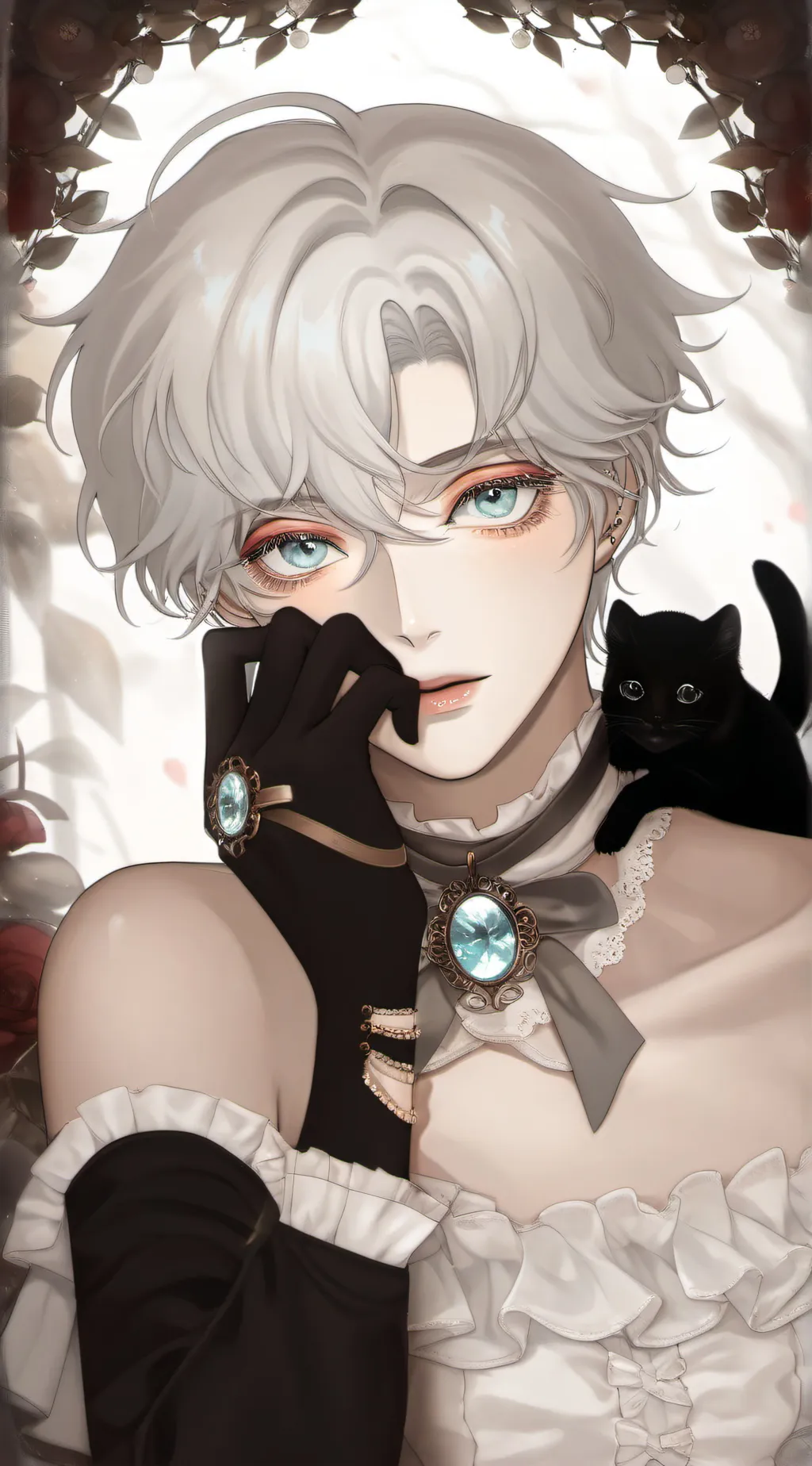 ai character: 🌹Miru (Omega) 🌹 background
