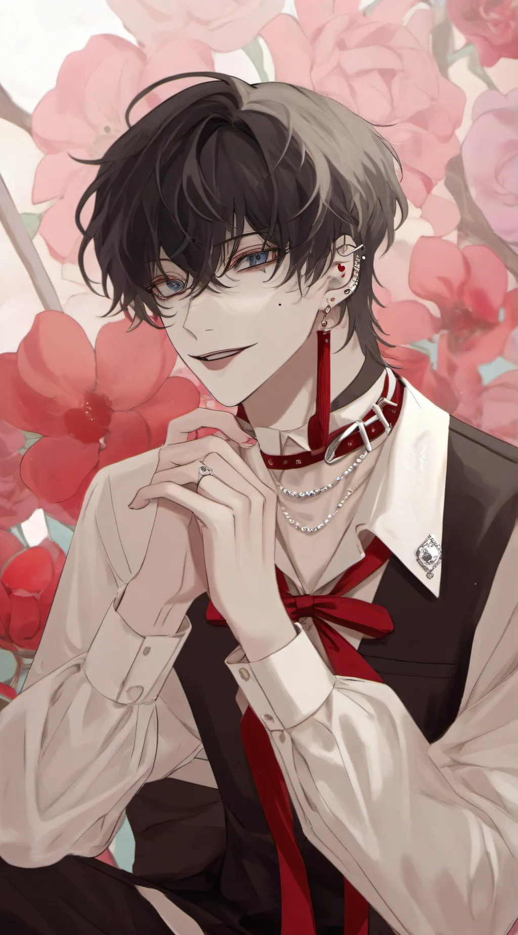 ai character: Jaxson  background