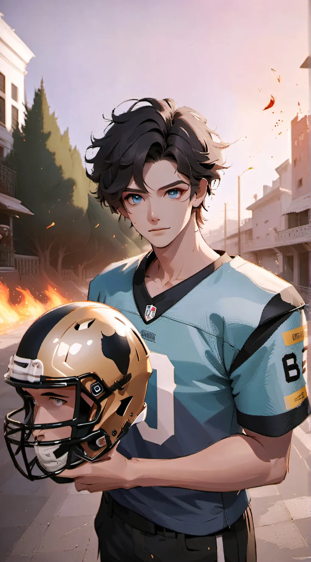 ai character: Max background